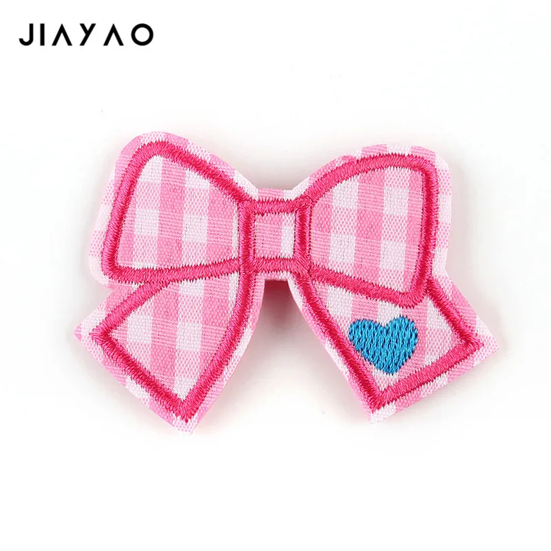 Вышитая нашивка мультяшная пятицветная бабочка сделай сам паста для шитья