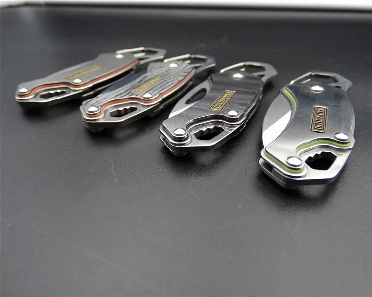 Sanrenmu 4077 Карманный EDC для выживания Инструменты Мини Складной нож с открывалкой для бутылок гаечный ключ для кемпинга туризма и путешествий