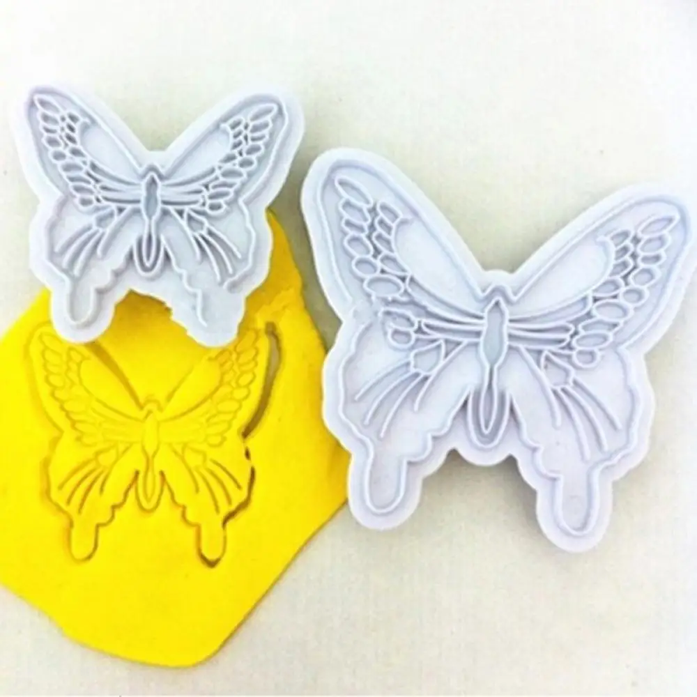 2 шт Sugarcraft Бабочка силиконовые формы помадка украшения торта инструменты