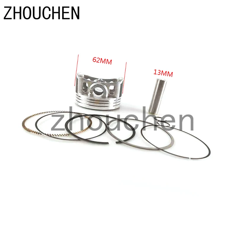 

Piston 62mm 13mm needle ring set is suitable for Yinxiang horizontal 180 engine HH-138