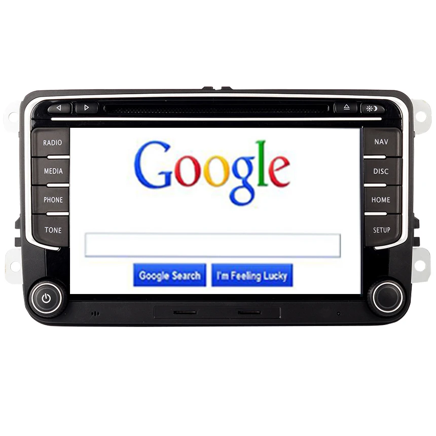 $198.45 In Stock RNS 510 Android 11 Car Radio GPS For VW Golf 5 6 Jetta MK5 MK6 Tiguan CC Polo Passat Wifi 3G Steering wheel Control