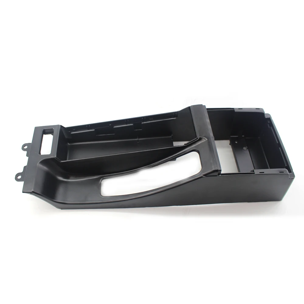 LHD/RHD для BMW E46 черная центральная консоль обшивка основания с отверстием