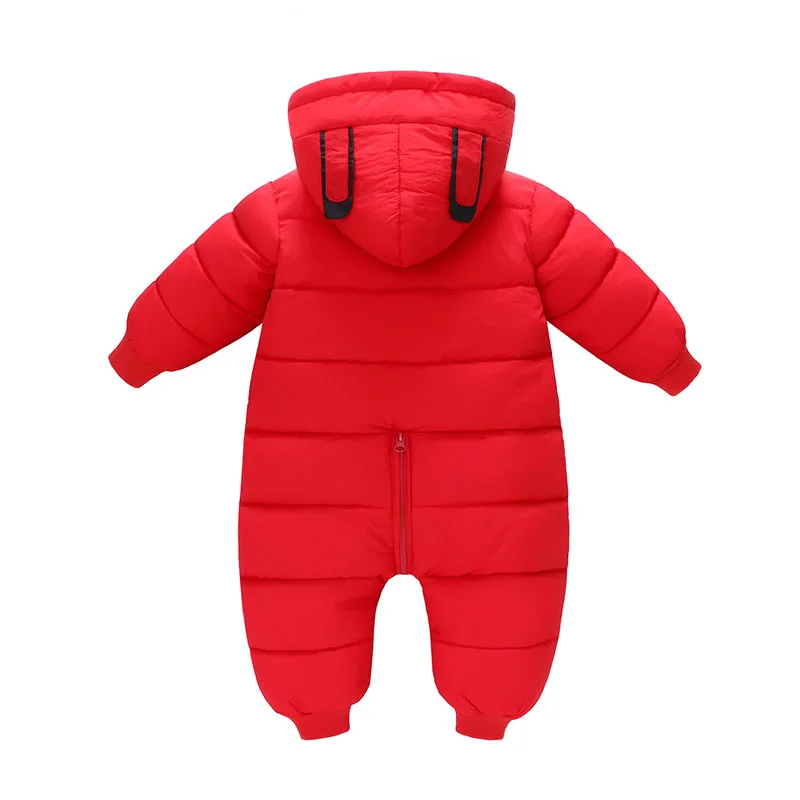 Одежда для малышей комбинезоны мальчиков и девочек зимний флисовый комбинезон Комбинезоны детей