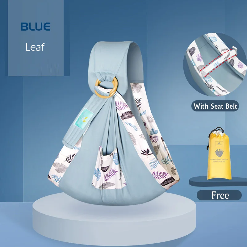 Детский шарф-кенгуру с регулируемой лицевой стороной мягкая сумка-кенгуру для