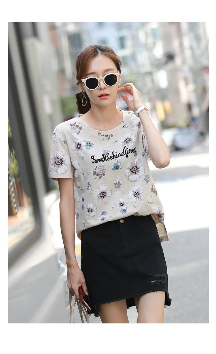 

2020 Summer Fashion T Shirt Women Woman Tshirt dark gray