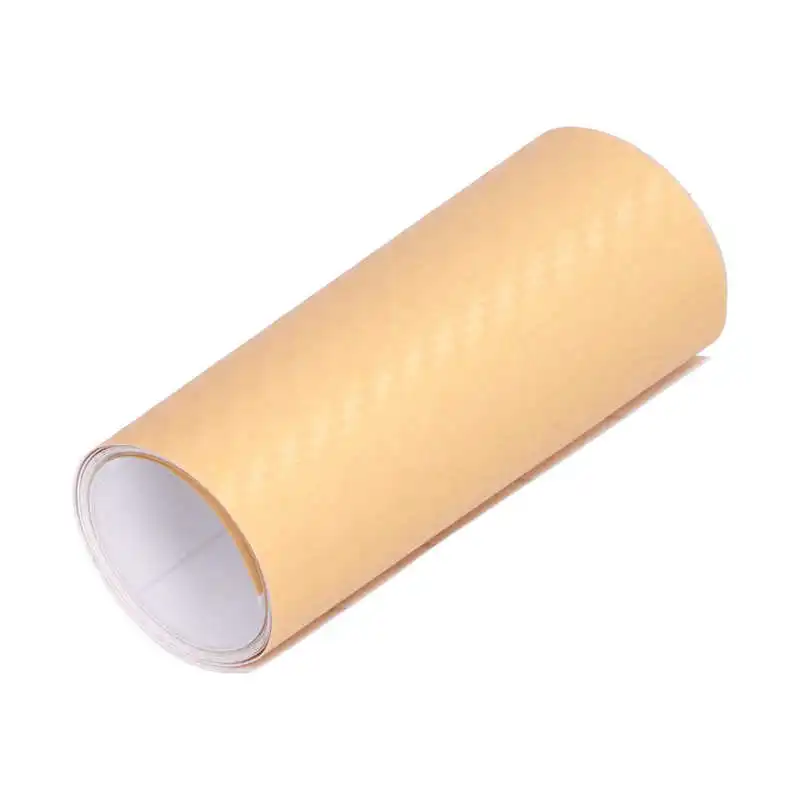 

Автомобильная оберточная наклейка лист золотой углеродное волокно стильный рулон клея универсальный для DIY модификация автомобильные акс...