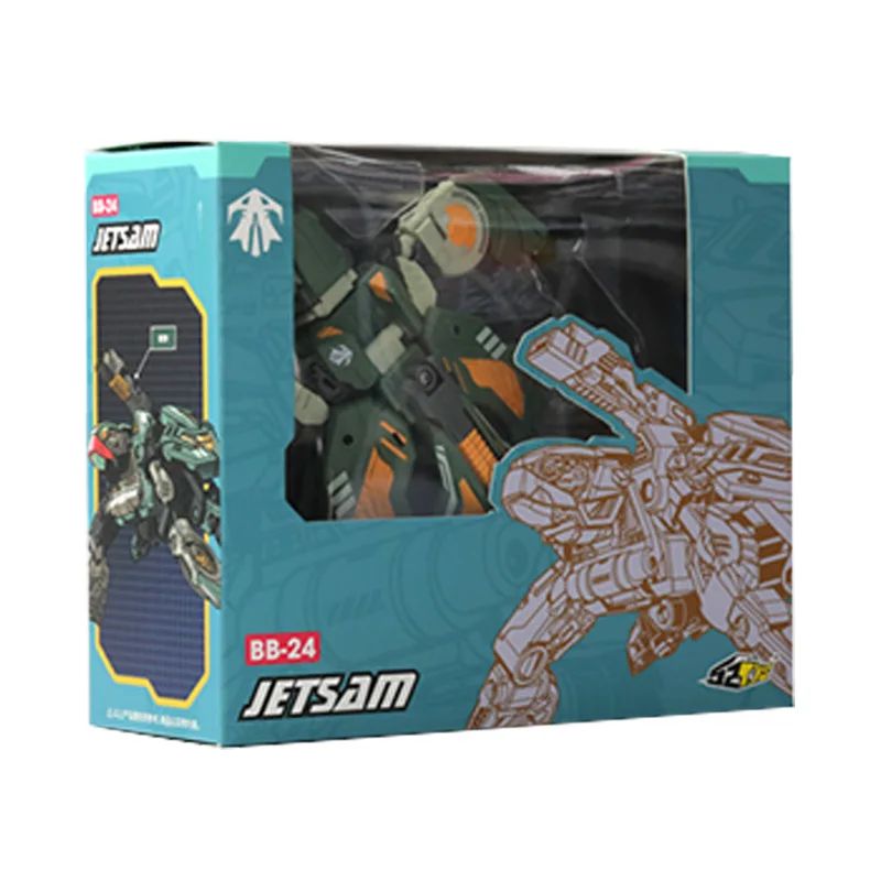 

52TOYS Beast Box Series Turtle deformation assembly model Abandoned reef Trendy Mecha Boys Toys