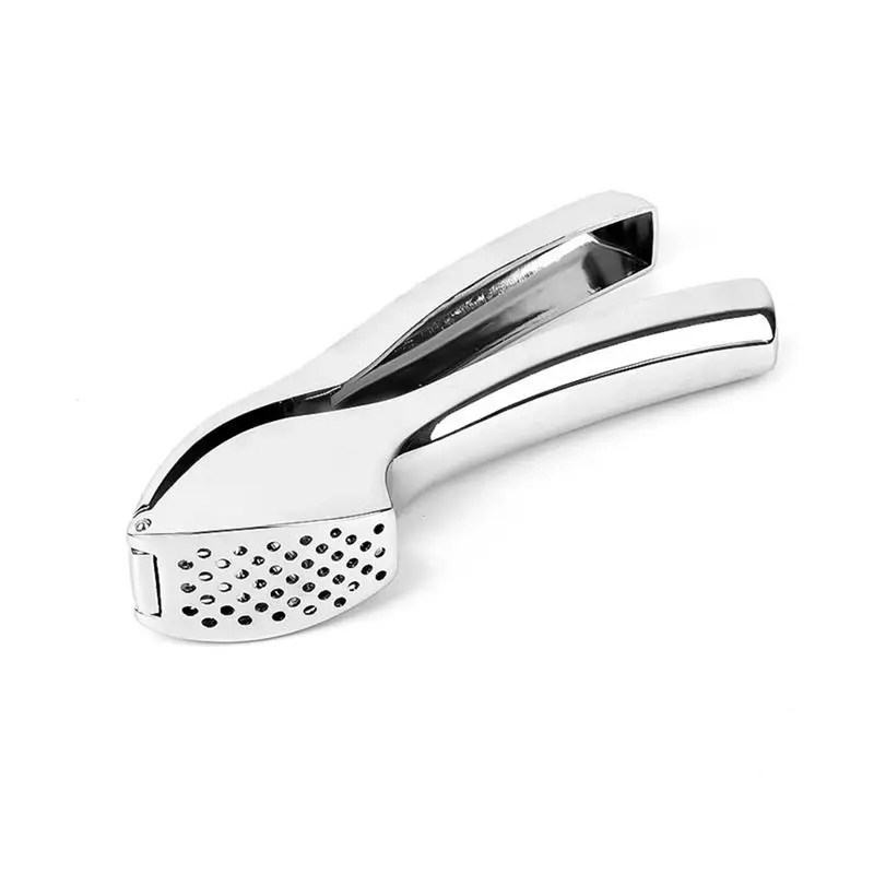 

Garlic Press Manual Garlic Mincer Squeezer Stainless Steel Masher Grinder Rustproof Kitchen Gadgets Vegetable Tool