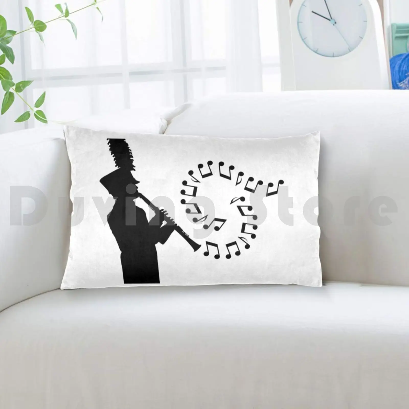 Наволочка для музыкальной подушки 40x60 1497 кларнет кларнета