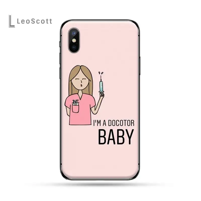 

Medicine Doctor Nurse spain tv cartoon luxury Phone Case coque for iPhone 11 12 pro XS MAX 8 7 6 6S Plus X 5S SE 2020 XR