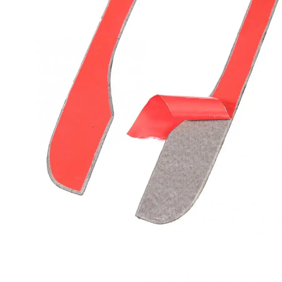 2 шт зеркало заднего вида анти натирает полосы красный накладка из углеродного