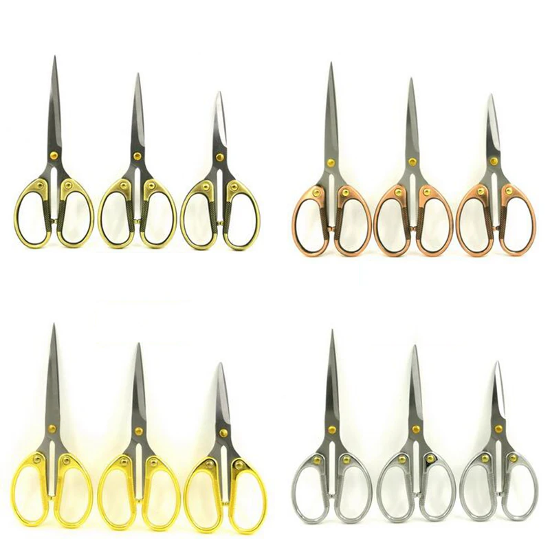 Ножницы из нержавеющей стали для ручной работы золотые швейные изделия