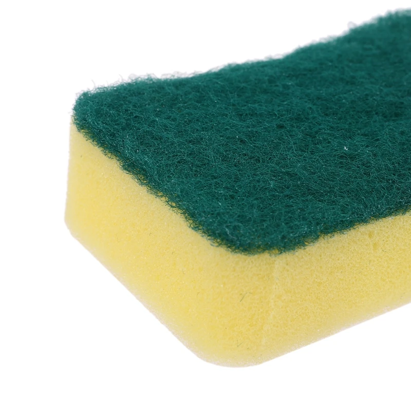 

Kitchen Household Dishwashing Sponge Brush Dual-Purpose Pot Clean Washing Brush