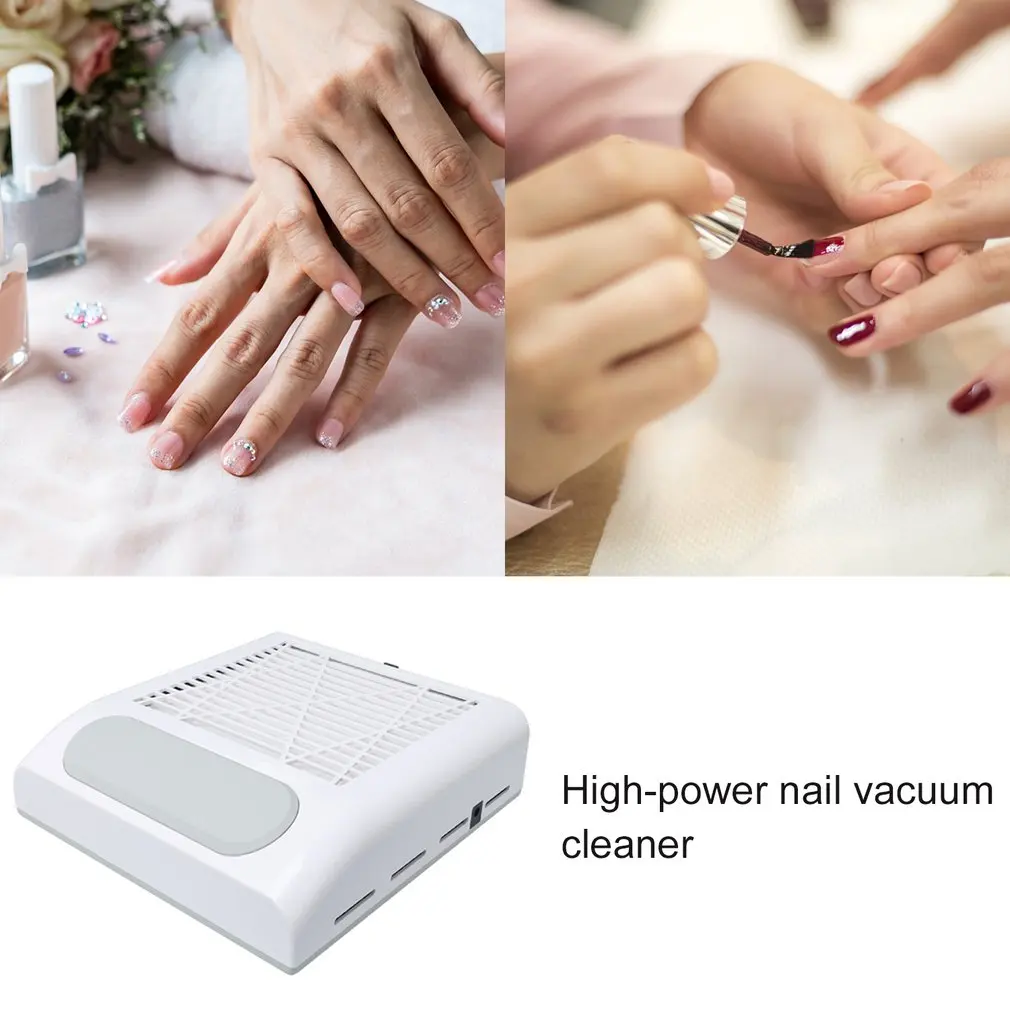 

Low Noise 80W High Power Nail Vacuum Cleaner Super Heat Dissipation Portable Desktop Nail Dust Vacuum Cleaner