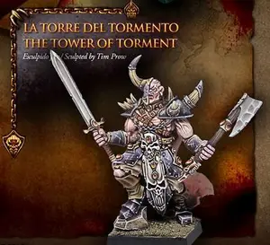 Модельный комплект из смолы аватары войны пытки башня Xinlie правило hero 28 мм