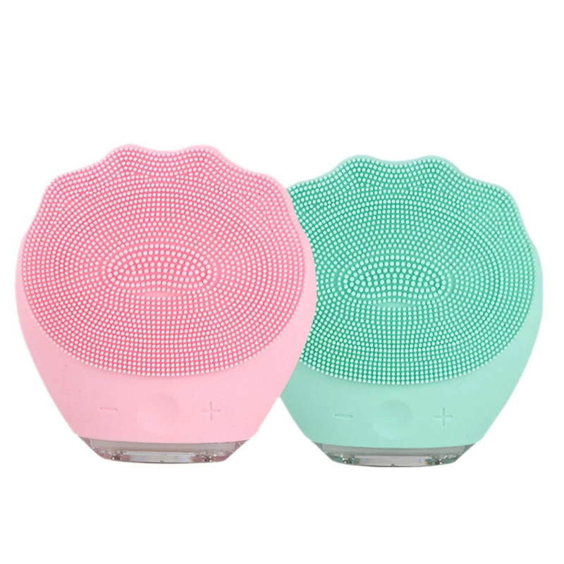 

Vibration Electric Facial Cleansing Brush Silicone Rechargeable