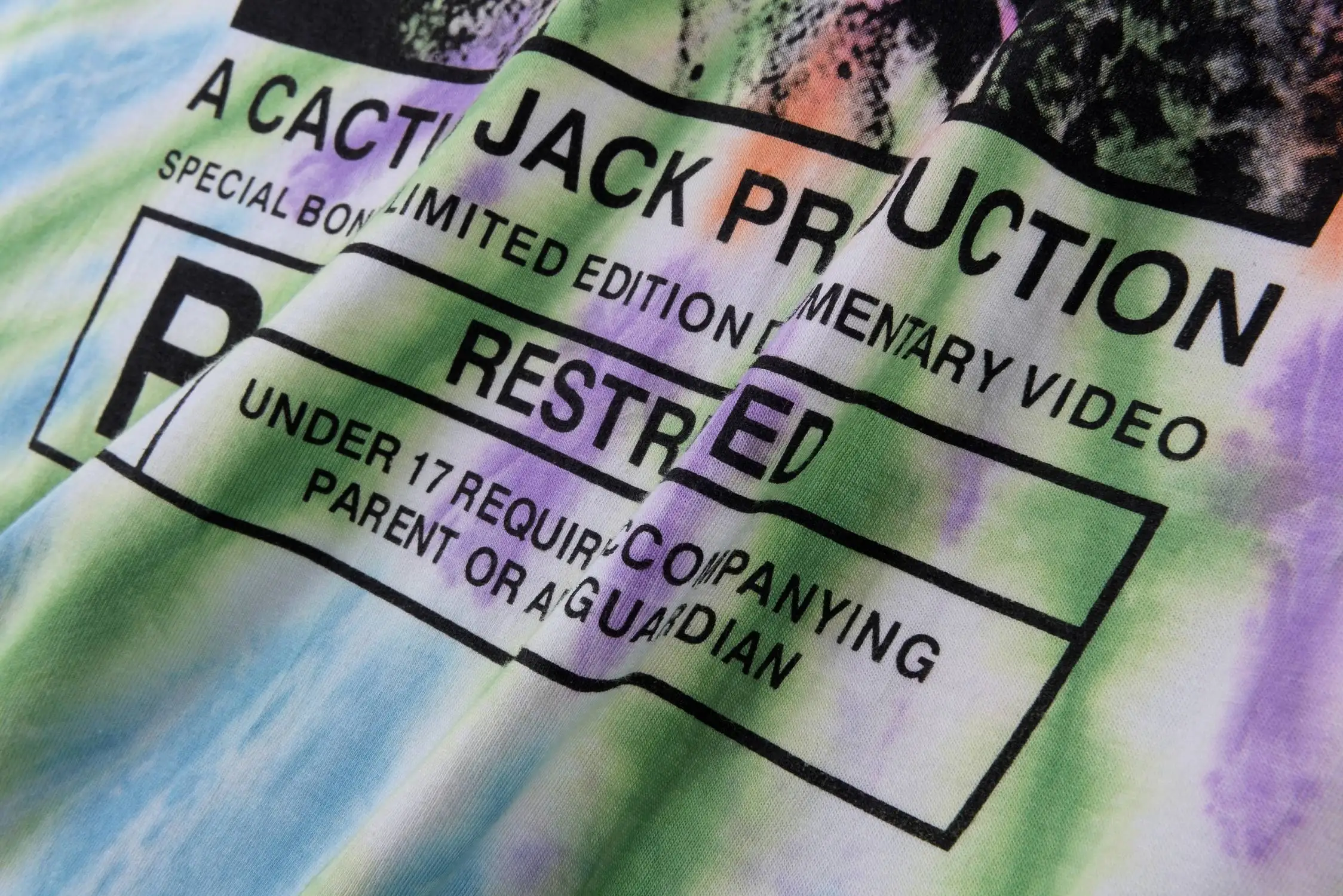 20SS принтом Трэвиса Скотта Astroworld футболка вареный 1:1 высокого качества футболки