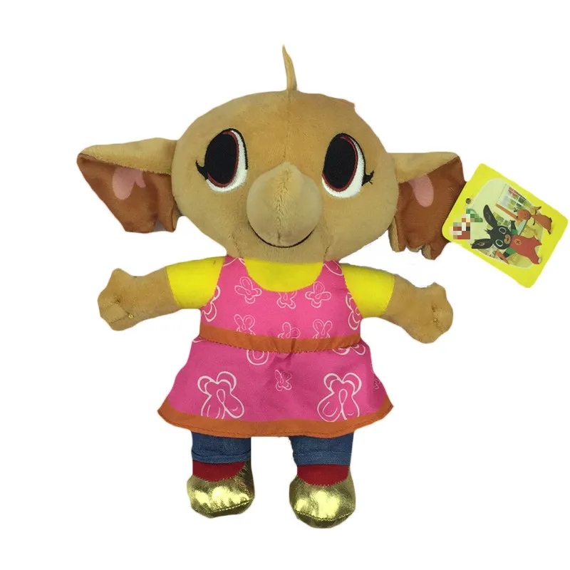Настоящая плюшевая игрушка Bing Bunny sula flop Hoppity Voosh pando bing coco, куклы peluche, игрушки для детей на день рождения, рождественские подарки