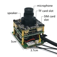 two way radio 2mp 25fps 1080p wireless mini 4g pin hole built in mic speaker micro sd card slot 3g 4g sim camera module camhi