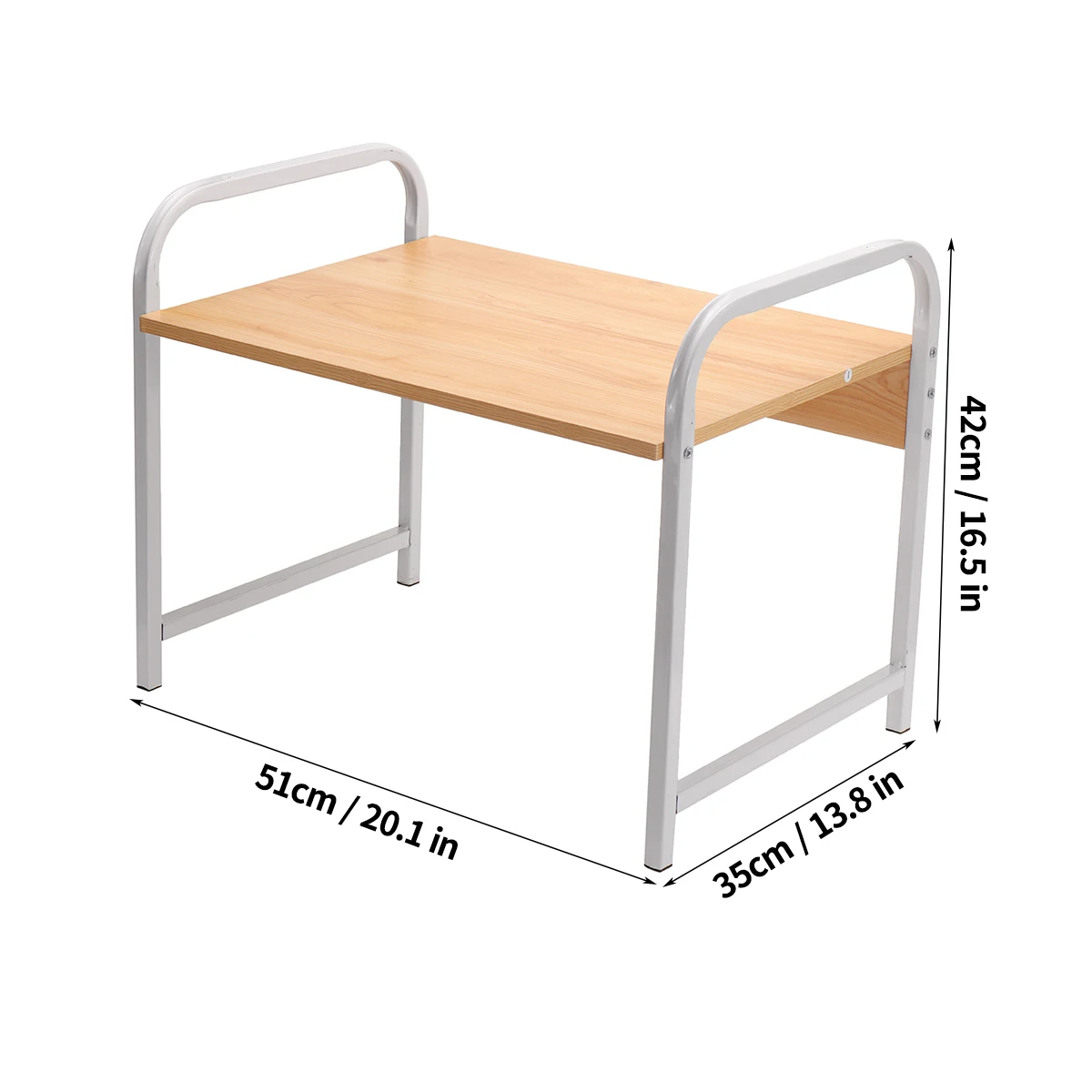 

2 Tier Microwave Oven Rack Stand Shelf Carbon Steel Kitchen Spice Storage Organizer Holder Metal Multi purpose Stand Cabinet