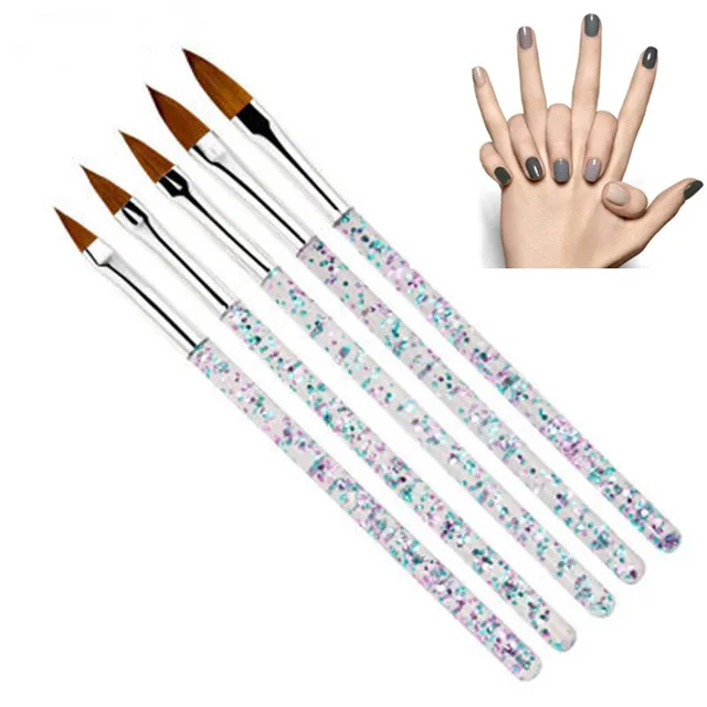 3 шт./5 шт. кисти для ногтей|Кисти ногтей| |