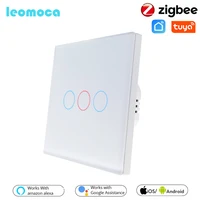 tuya zigbee smart light switch smart homeapp remote control support alexagoogle homesiri eu standard touch wall controler