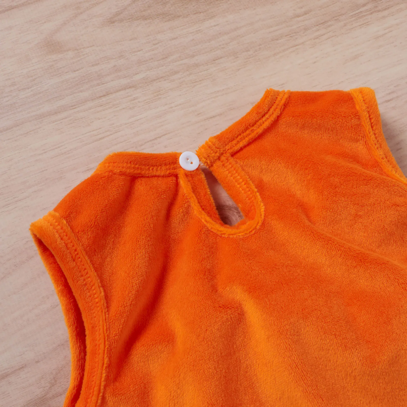 

2PC Baby's Set Toddler Infant Baby Boy Girl Pumpkin Vest Tops Hat Halloween Outfits Costume Set Infant Halloween Cosplay Costume