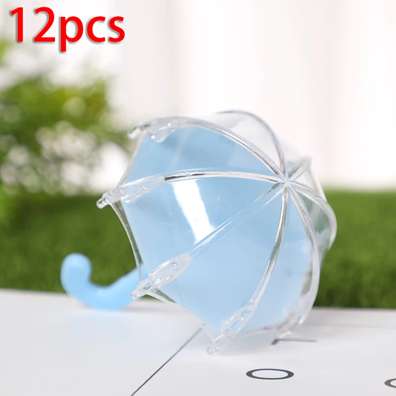 12 шт. мини коробка для конфет в форме зонта маленькие подарочные коробки