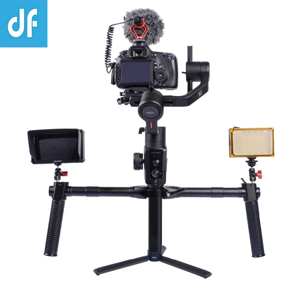 RS-DH04 Съемная двойная ручка ручные стабилизаторы аксессуары для Dji Ronin S Ronin SC Moza Air 2 монтажный монитор микрофон