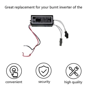 1 предмет, высокое качество, 12V инвертор с флуоресцентной лампой с холодным катодом для CCFL глаза ангела светильник лампа halo Кольцо Запасные Балласт подходит для E36 E46 и всех автомобилей