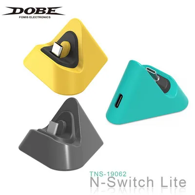 Мини Портативная треугольная подставка с подзарядкой типа C зарядная станция Док