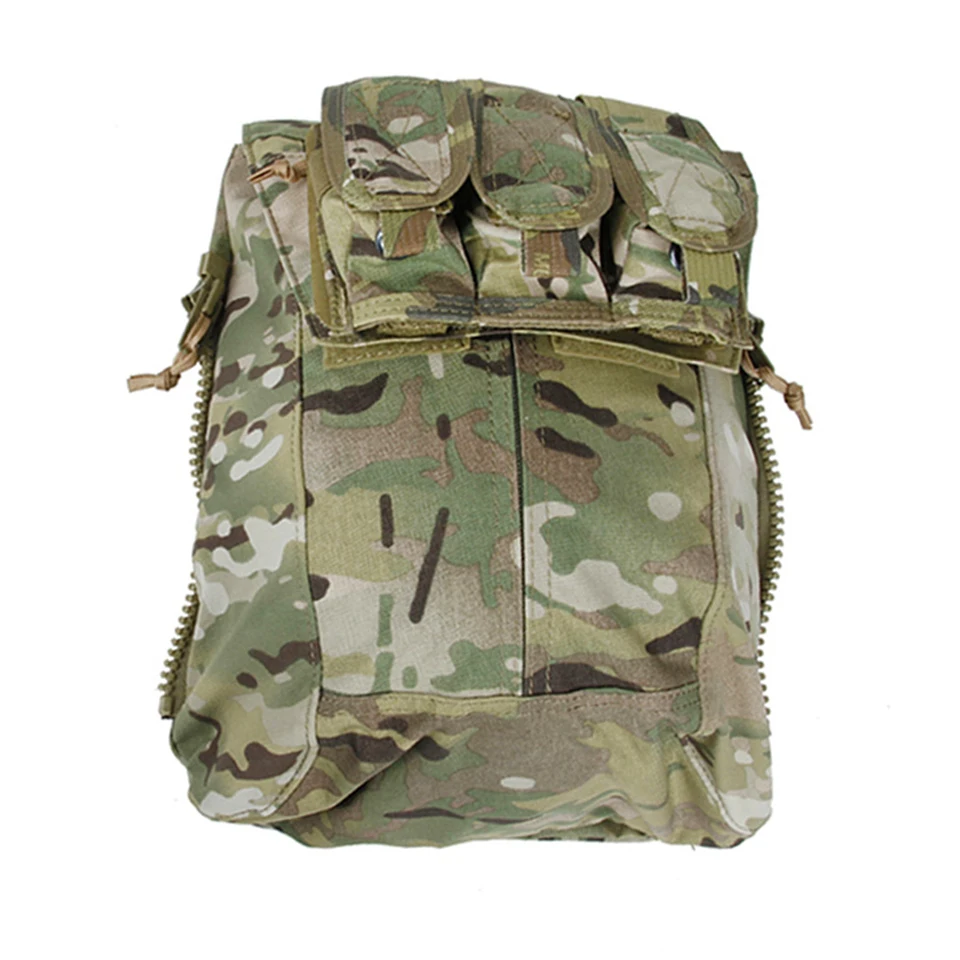 TMC новая тактическая сумка на молнии задняя панель переноска Мультикам жилет для
