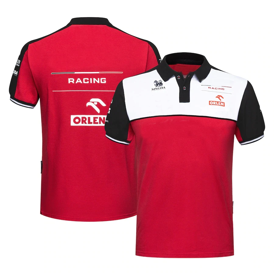 

New Polo Lapel Shirt Motorsport Car fan F1 Team T-Shirt Short Sleeve Motorbike Motocross MX Dirt Bike Cycling Motorcycle