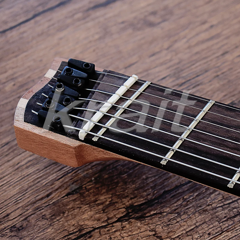 Krait безголовая гитара 7 струн strandberg безголовая гитара ольха дерево burl Топ