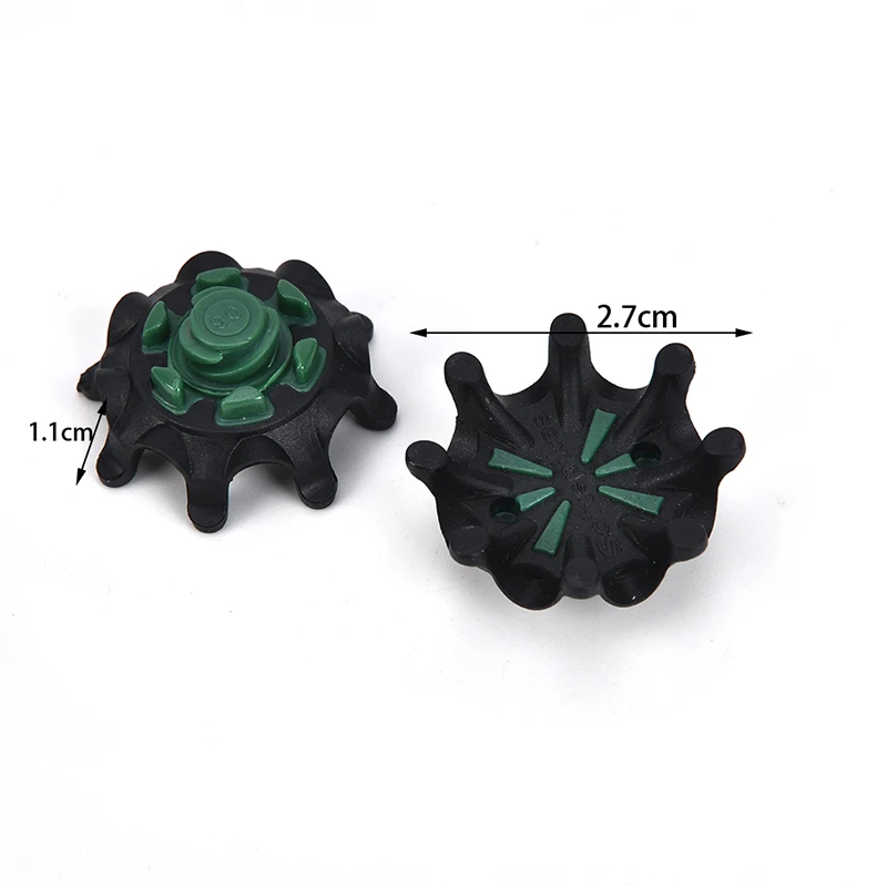 

10pcs/lot Golf Spikes Pins Turn Fast Twist Shoe Spikes Durable Replacement Set Ultra Thin Cleats Pins Golf Shoes Parts