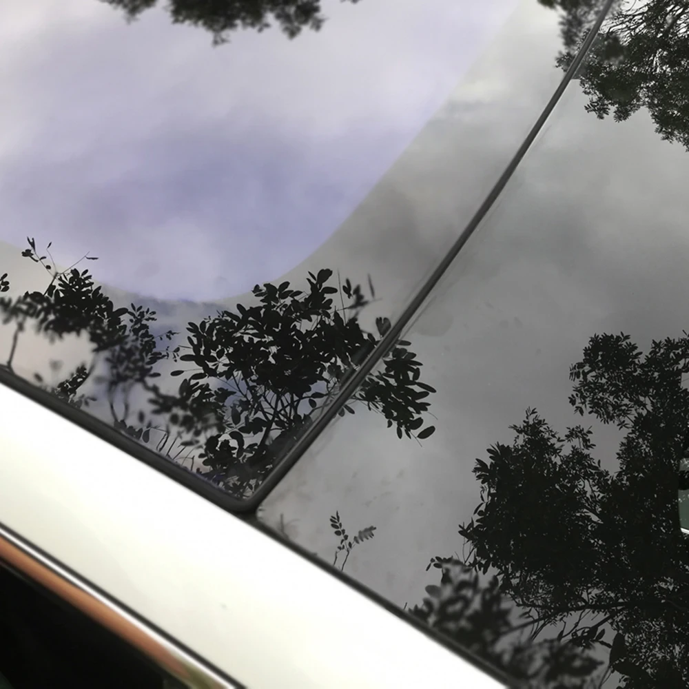 Черная уплотнительная полоса лобовое стекло автомобиля УФ сопротивление 285 см