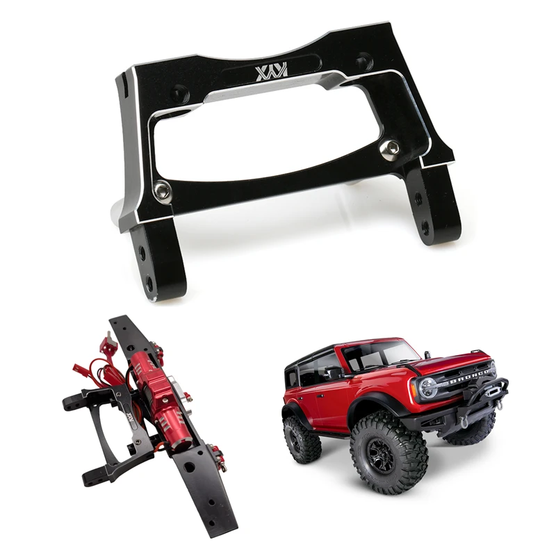 

Rc Car Traxxas Ford Bronco TRX-4 рама ОП часть переднего бампера лебедка металлический фиксированный кронштейн
