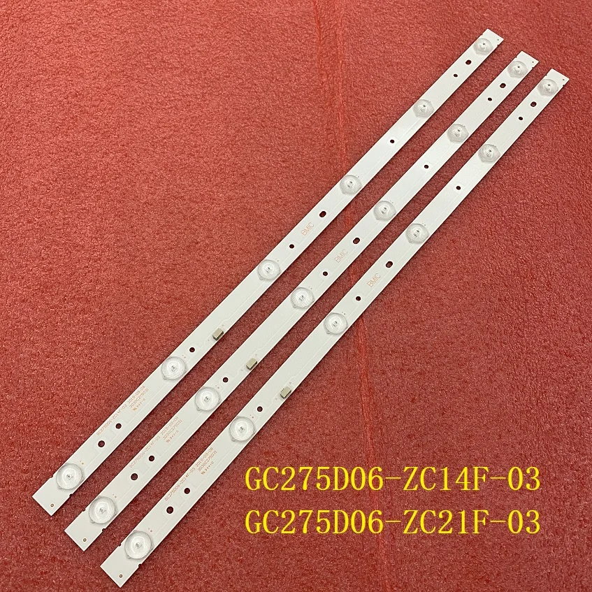 

3 шт./компл. светодиодная подсветка полосы для 28PHF2056/T3 GC275D06-ZC14F-03 GC275D06-ZC21F-03 303GC275031