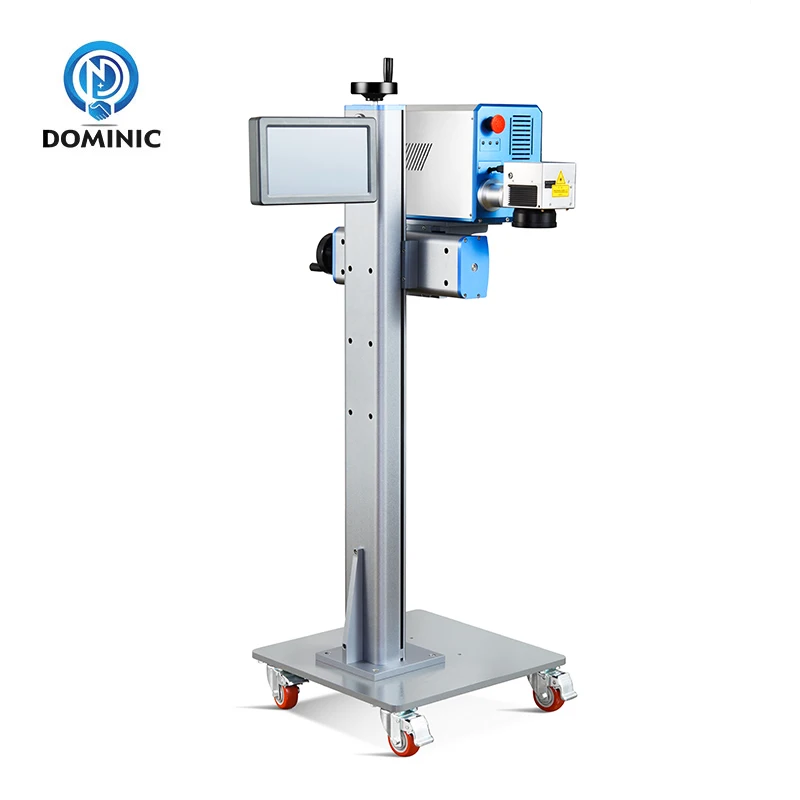 

Special 30W fiber filying laser marking machine for wires and cables