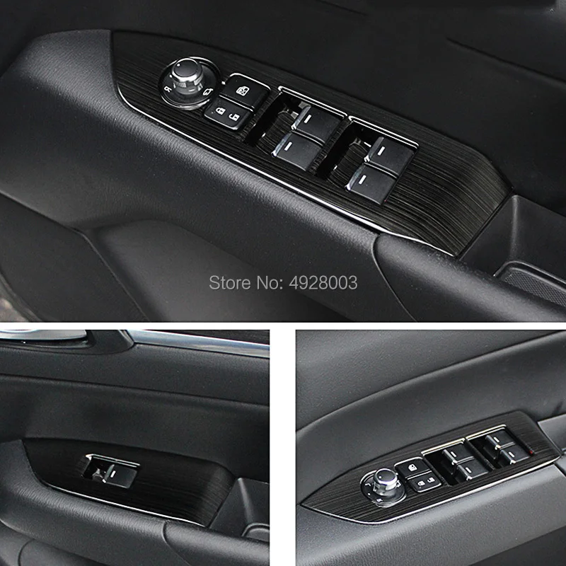 Панель переключателя окон автомобиля регулируемая крышка отделка наклейки