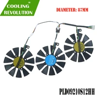 pld09210s12hht129215su vga cooler graphics rx480580 fan for asus strix r9 390xr9 390 rx480 rx580 video cards cooling