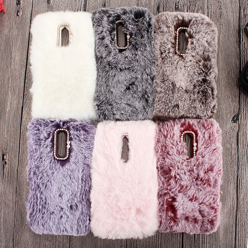 DIY мягкий пушистый Длинный Собака Красивый Стильный чехол Защитный для Wiko Upulse Lite