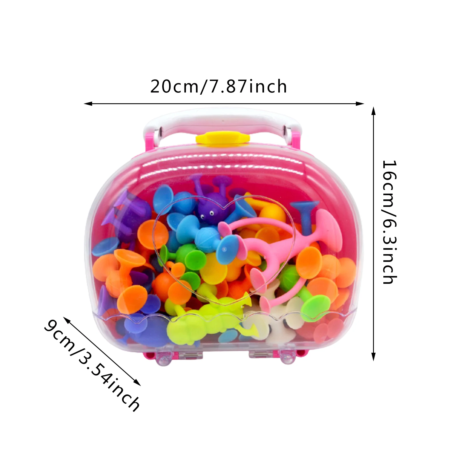 

A Variety Of Sticky Toys Suction Ball Suction Rod Children's Educational Silicone Soft Building Block Toys For 3-6 Years Old