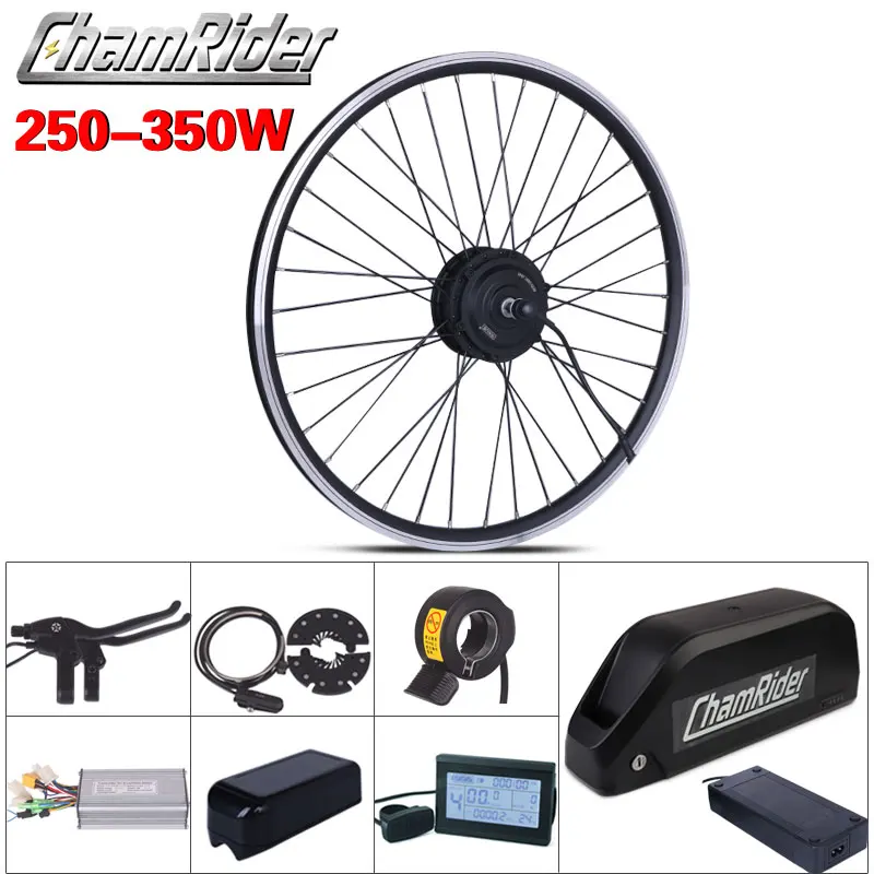 Набор для электровелосипеда Chamrider 48 В 350 Вт 36 250 Вт|Двигатель электровелосипедов| |