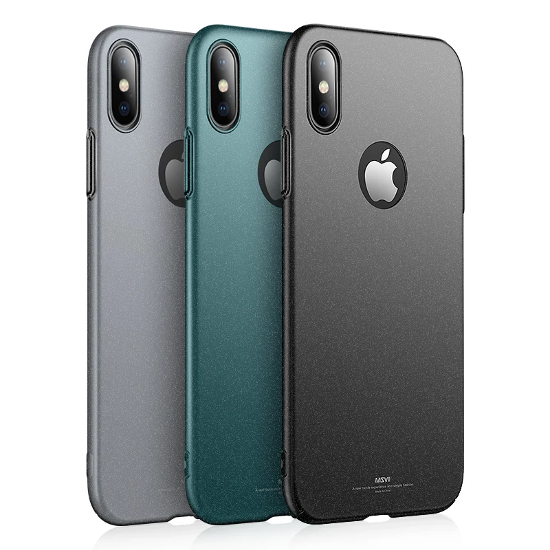 Msvii Роскошный чехол для телефона iPhone Xs Max Xr задняя крышка ультра тонкий Fundas xs |