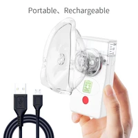 portable medical nebulizer inhaler rechargeable nebulizer handheld silent ultrasonic atomizer child adult asthma nebulizer