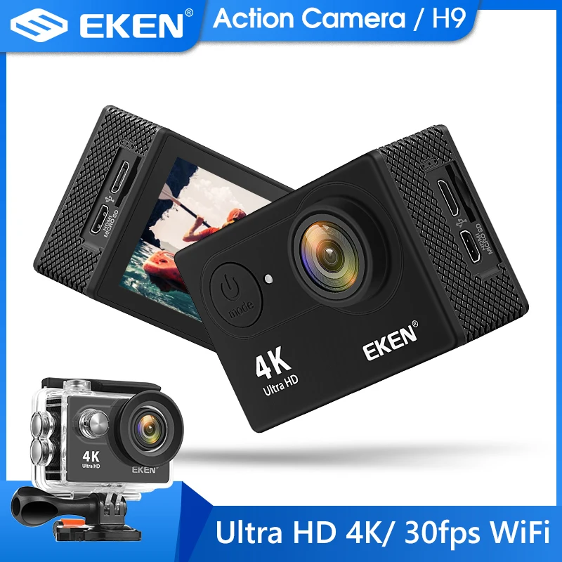 EKEN H9R H9 Экшн камера Ultra HD 4K 30fps WiFi 2 0 дюйма 170D Подводная Водонепроницаемая для