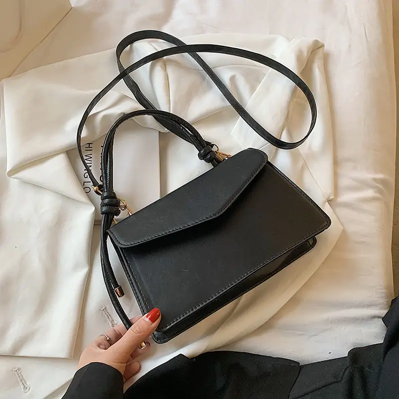 

Crossbody Bag Women Handbag Purse Shoulder Bag Female Backpack Designer Fashion 2021 New Trend PU Leather All-match Solid Color