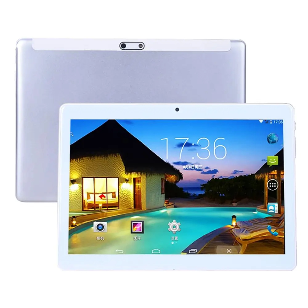 2.5D Screen Tablet 10.1&quot Android 8.0 Octa Core PC 6GB RAM 128GB ROM 8MP WIFI 3G 4G LTE Dual SIM card GPS FM Bluetooh Mi Pad Netbok |