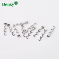 denxy 40pcs high quality orthodontic multi crimpable hooks hooks dental bracket orthodontic supply